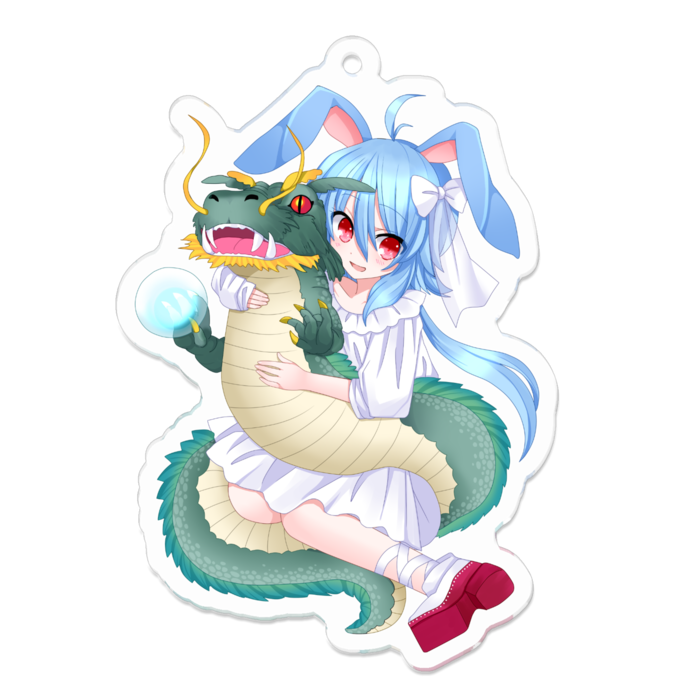 アクリルキーホルダー - 70 x 70 (mm)
