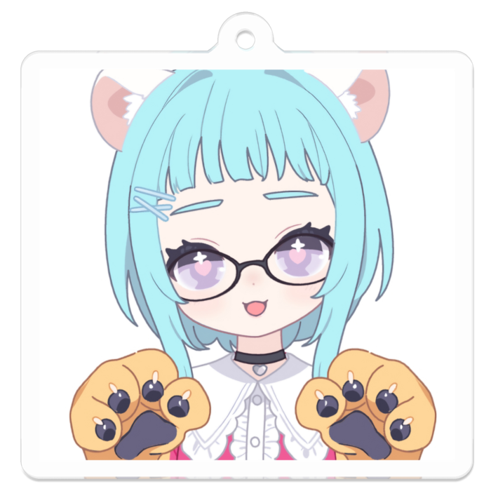 アクリルキーホルダー - F