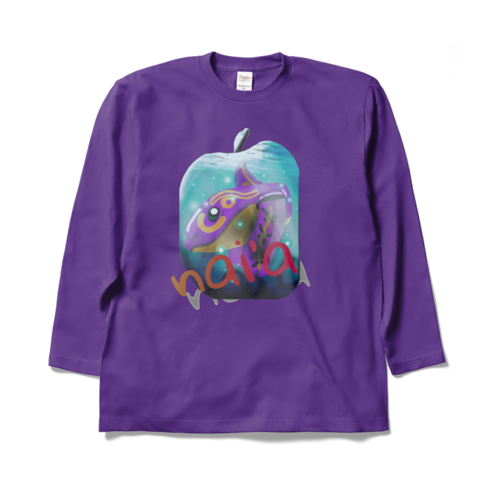 ロングスリーブTシャツ - XL - パープル