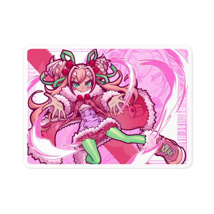 ステッカー - 100 x 100 (mm)