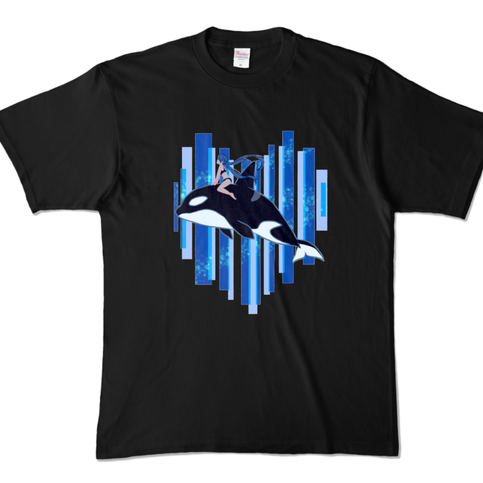 カラーTシャツ - XL - ブラック (濃色)