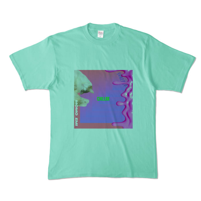 カラーTシャツ - XL - アイスグリーン (淡色)