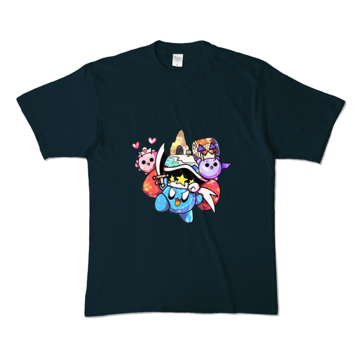カラーTシャツ - XL - ネイビー (濃色)