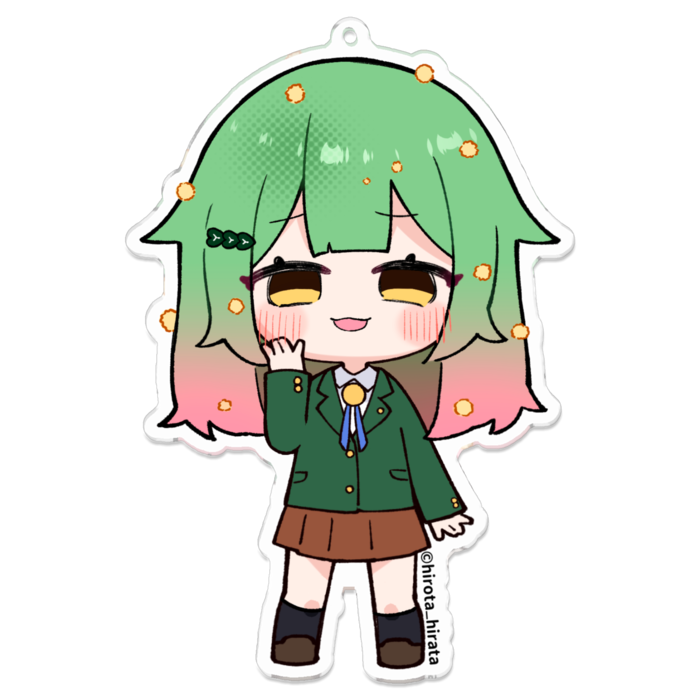 アクリルキーホルダー - 100 x 100 (mm)