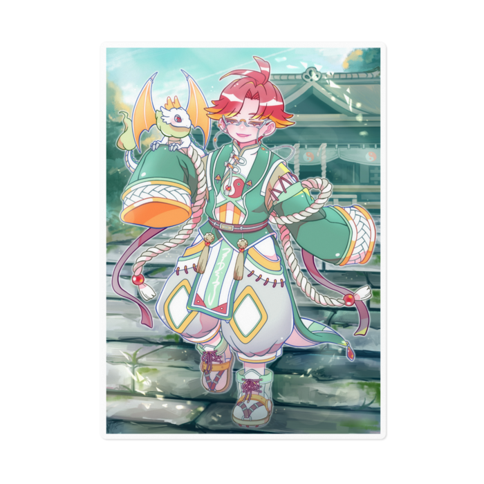 ステッカー - 160 x 160 (mm)