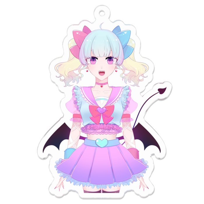 アクリルキーホルダー - 70 x 70 (mm)