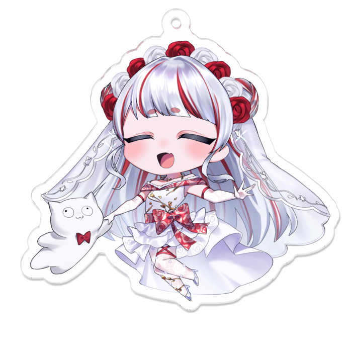 アクリルキーホルダー - 70 x 70 (mm)