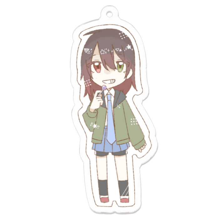 アクリルキーホルダー - 70 x 70 (mm)