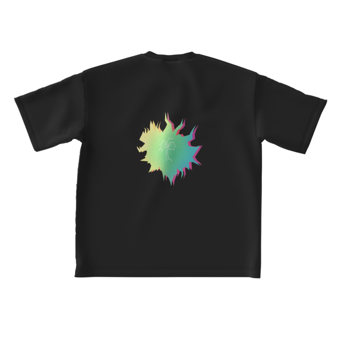 ビッグシルエットTシャツ - L - 背面