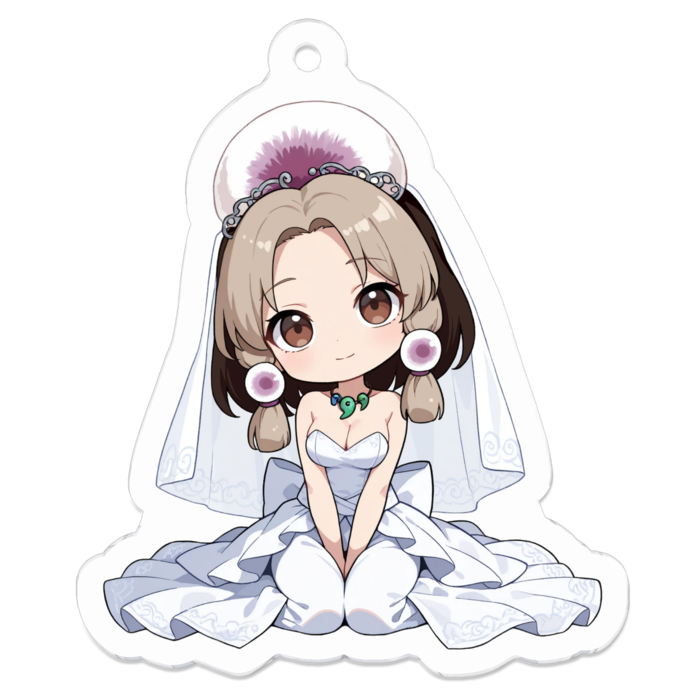 アクリルキーホルダー - 50 x 50 (mm)(キャラのみ)