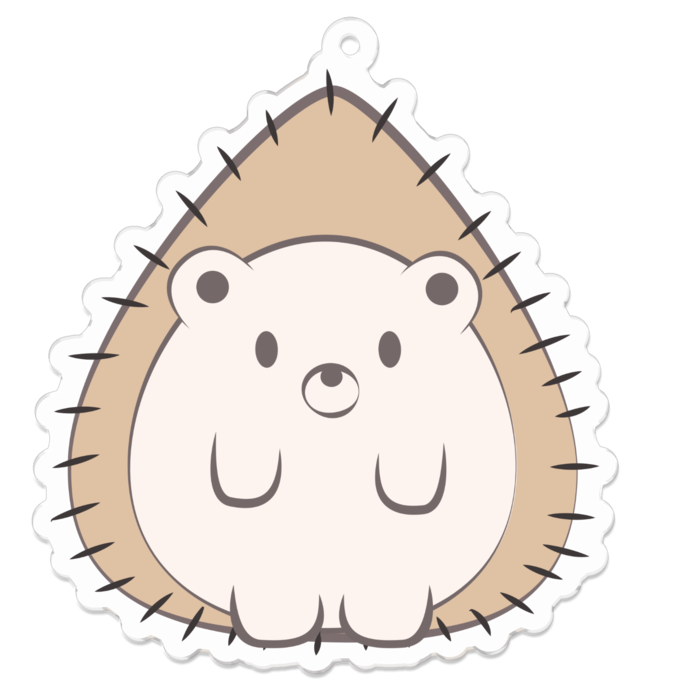 アクリルキーホルダー - 70 x 70 (mm)