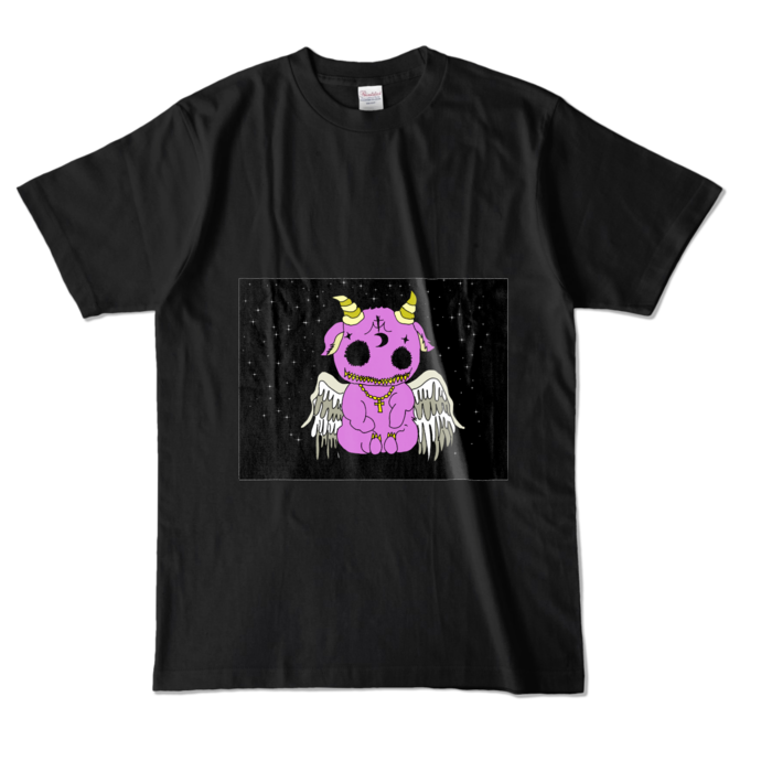 カラーTシャツ - L - ブラック (濃色)