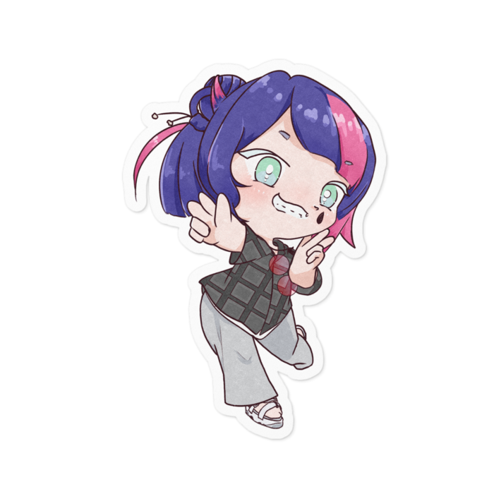 ステッカー - 100 x 100 (mm)