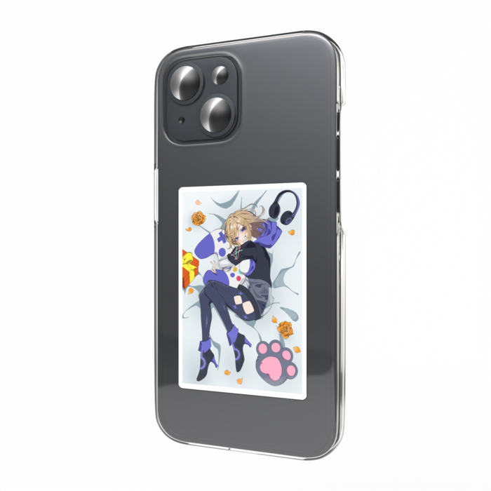 スマホステッカー 背景付き