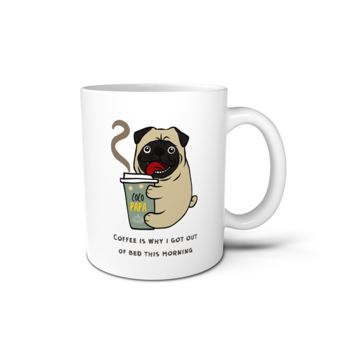 マグカップ - 直径 8 cm / 高さ 9.5 cm