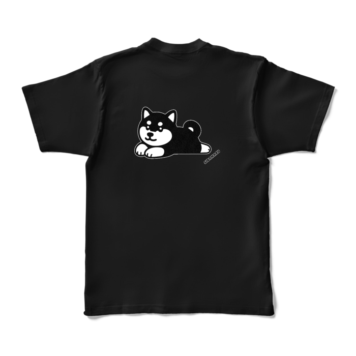 カラーTシャツ - XL - ブラック (濃色)