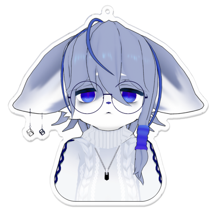 アクリルキーホルダー - 100 × 100 (mm)