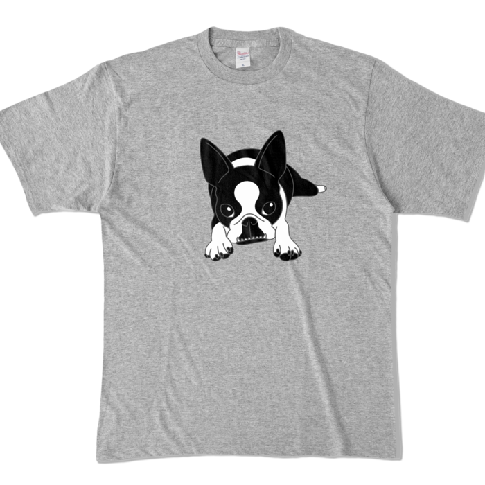 カラーTシャツ - XL - 杢グレー (濃色)