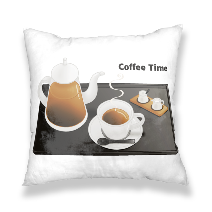 クッションカバー　白色（ホワイト）