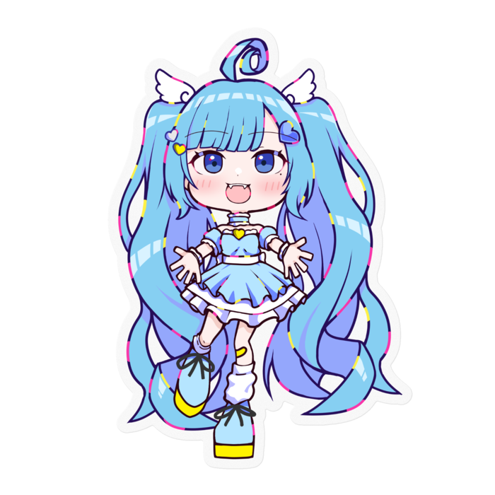 ステッカー - 100 x 100 (mm)