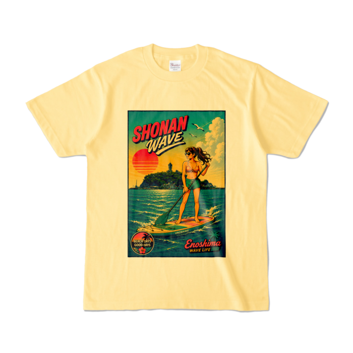 カラーTシャツ - S - ライトイエロー (淡色)
