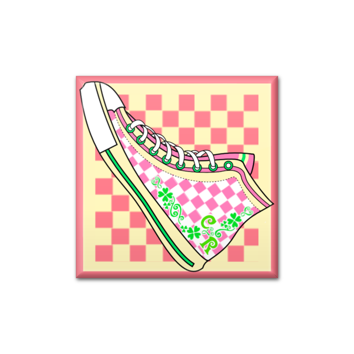 缶バッジ - 四角形40mm