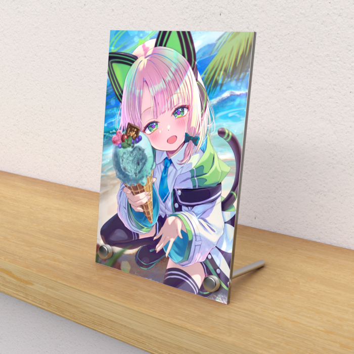 アクリルフォトパネル - 縦100 × 148mm クリア
