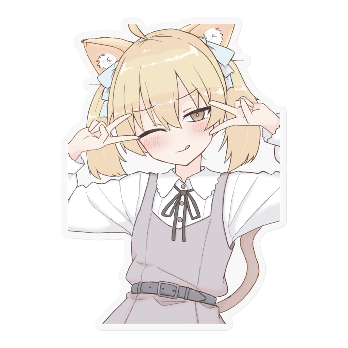 ステッカー - 100 x 100 (mm)