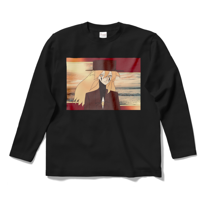 ロングスリーブTシャツ - S - ブラック