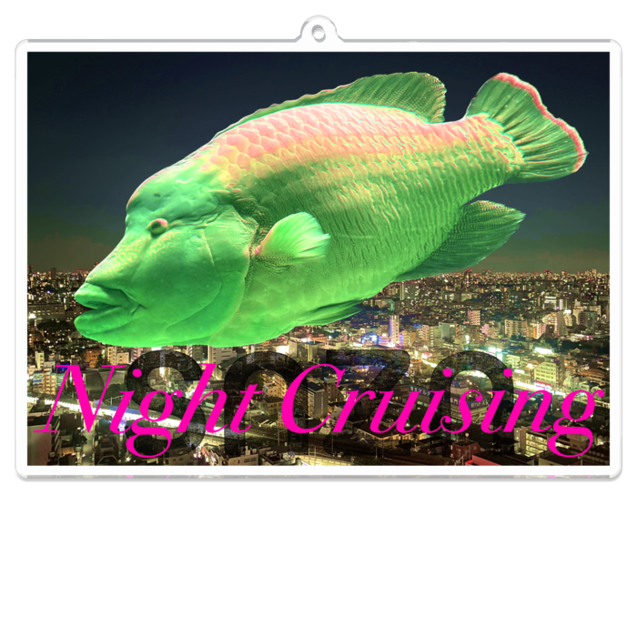 アクリルキーホルダー - 100 x 100 (mm)