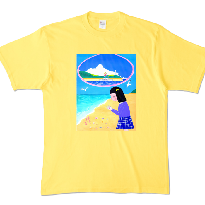 カラーTシャツ - XL - イエロー (濃色)