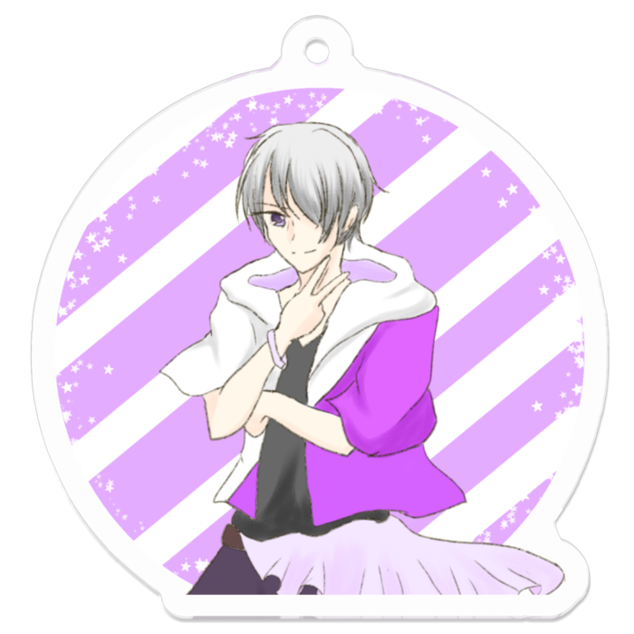 アクリルキーホルダー - 50 × 50 (mm)