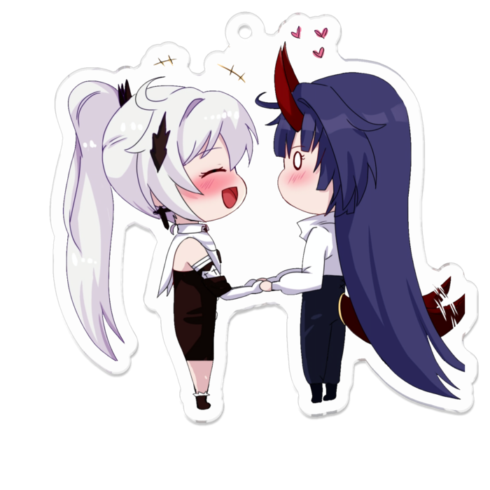 アクリルキーホルダー - 70 x 70 (mm)