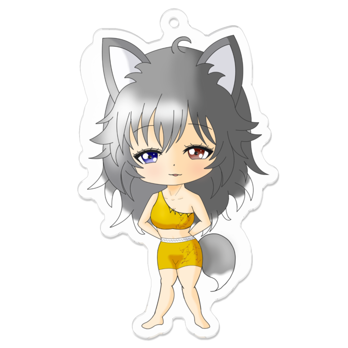 アクリルキーホルダー - 70 x 70 (mm)