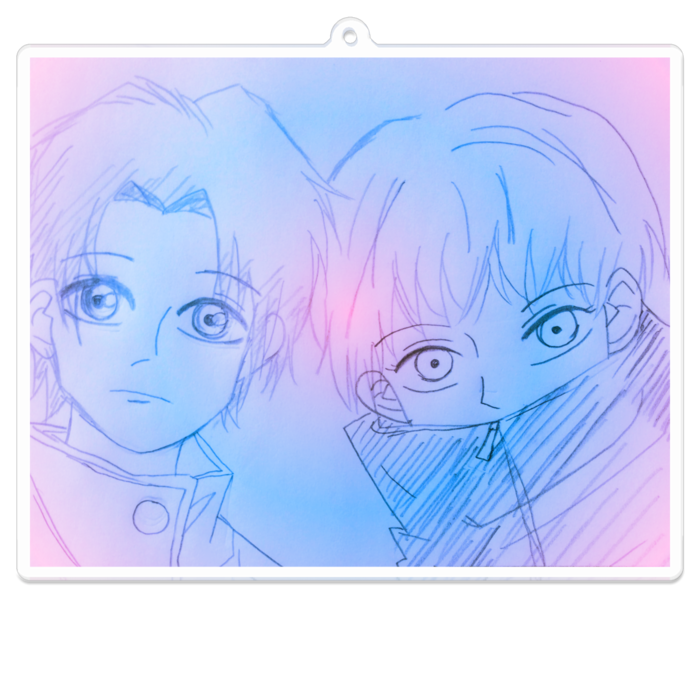 アクリルキーホルダー - 100 x 100 (mm)