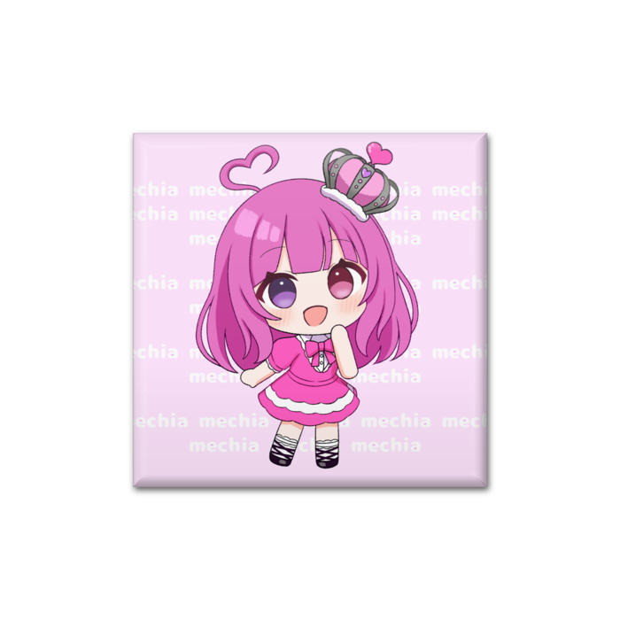 缶バッジ - 四角形40mm