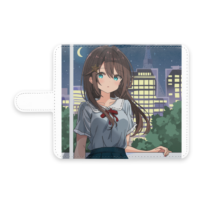 手帳型Androidケース - S - ストラップ穴 なし