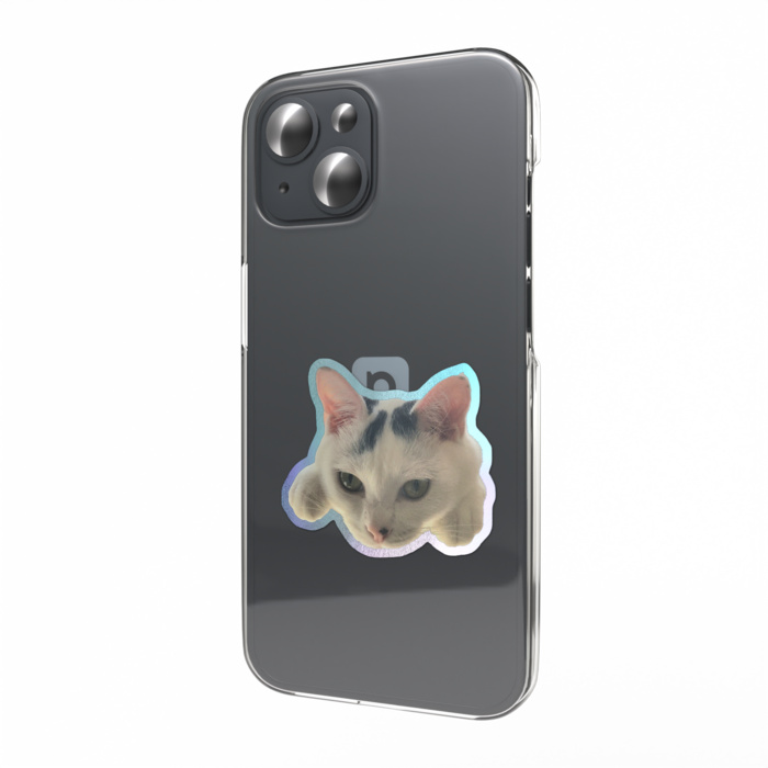 オーロラスマホステッカー - 縦