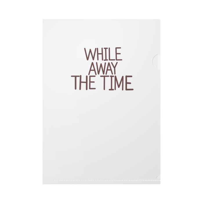 クリアファイル - A4