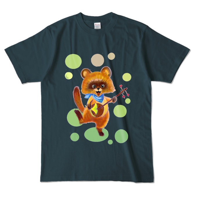 カラーTシャツ - L - デニム (濃色)