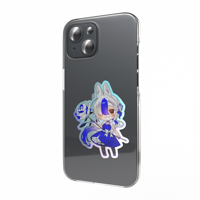 オーロラスマホステッカー - 縦