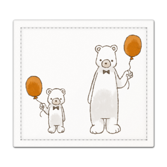 捺印マット - 105 x 95 (mm)