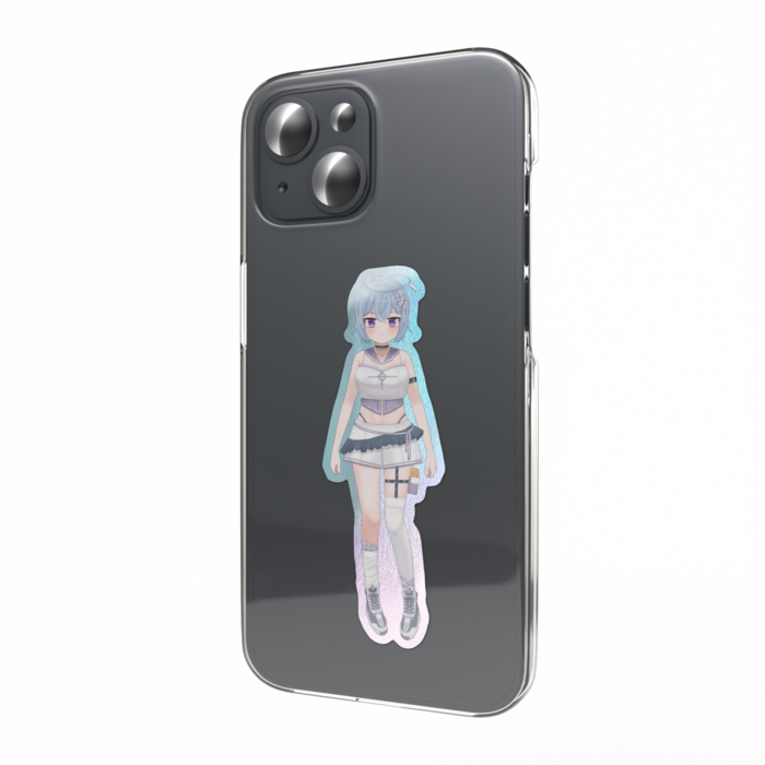 オーロラスマホステッカー - 縦