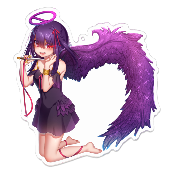 アクリルキーホルダー - 100 x 100 (mm)