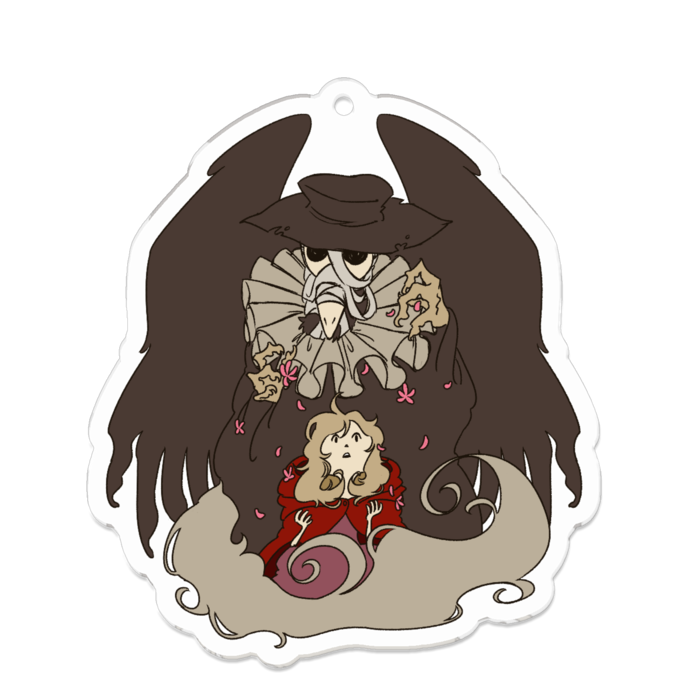 アクリルキーホルダー - 70 x 70 (mm)