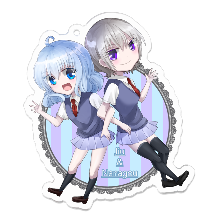 アクリルキーホルダー - 70 x 70 (mm)