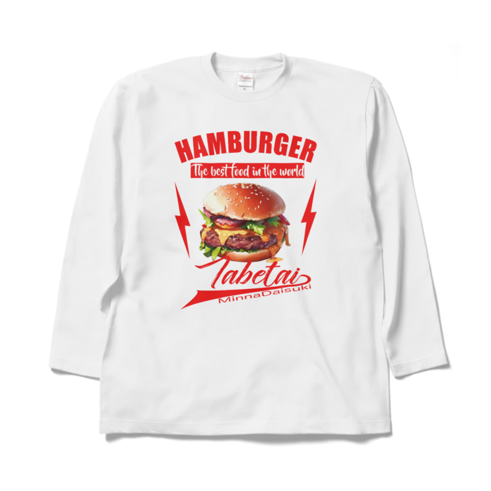 ロングスリーブTシャツ - XL - ホワイト
