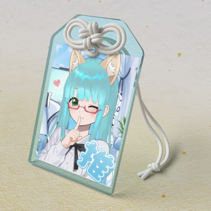 アクリルお守りE - 50 × 80mm