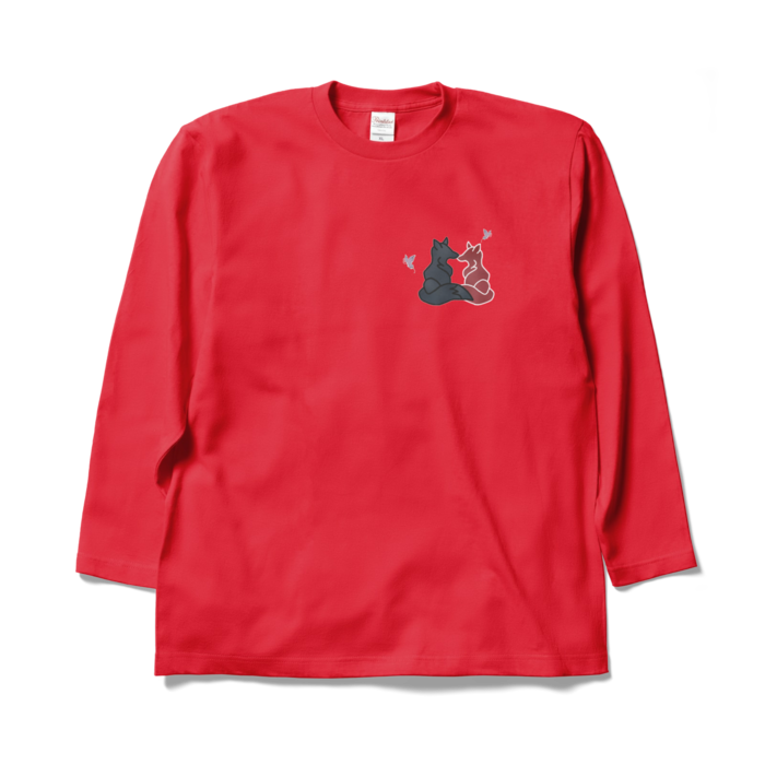 ロングスリーブTシャツ - XL - レッド