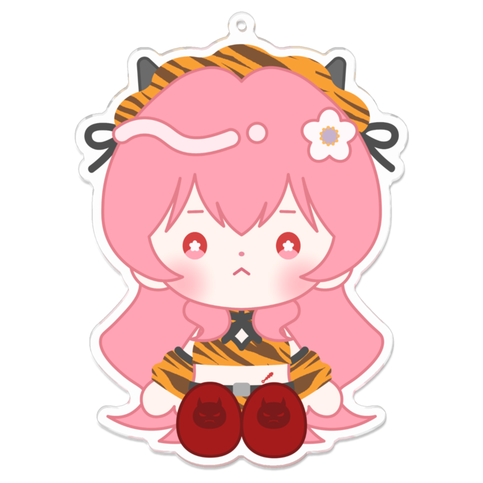 アクリルキーホルダー - 100 x 100 (mm)